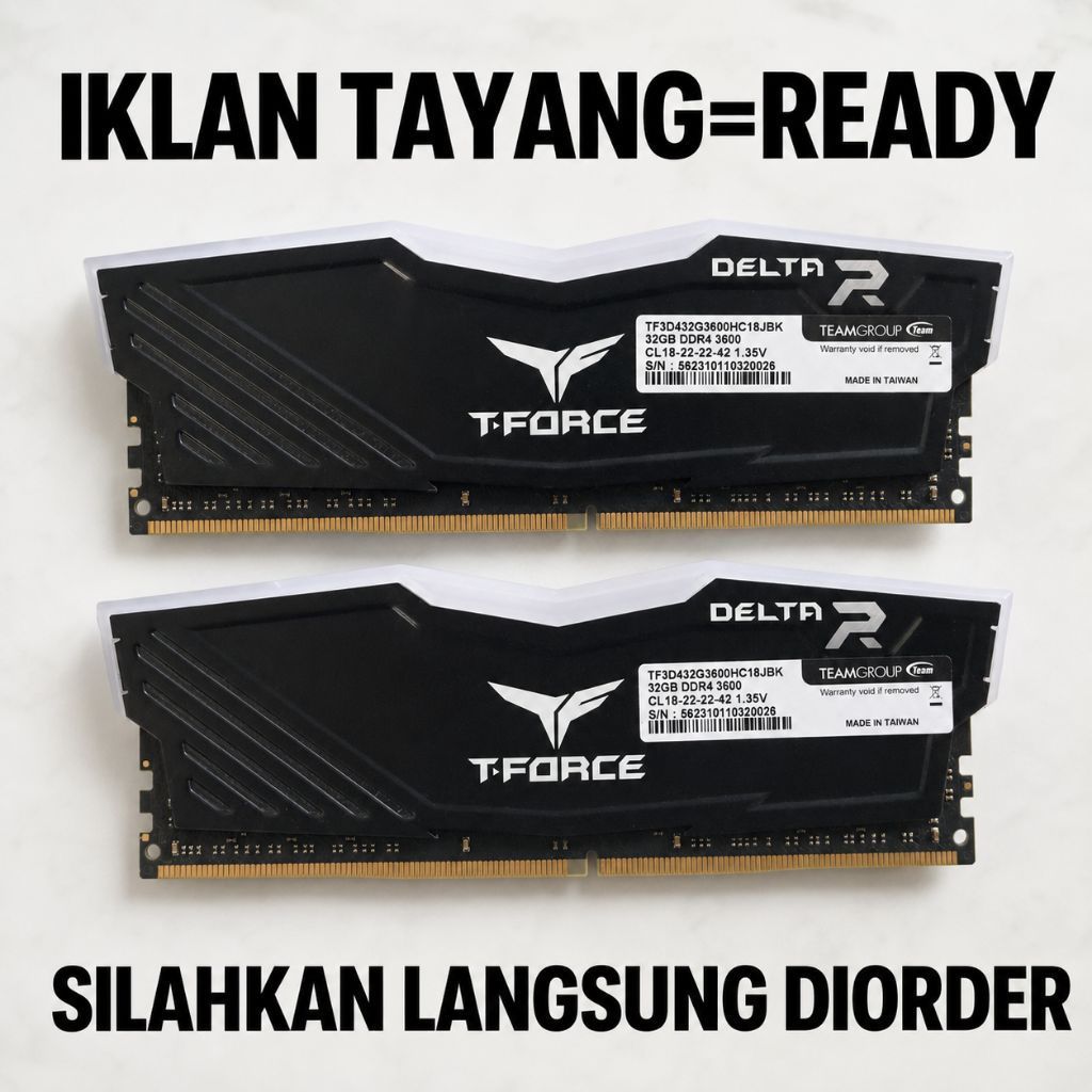 RAM DDR4 TEAM T FORCE DELTA 2X32 (64GB) SEKEN