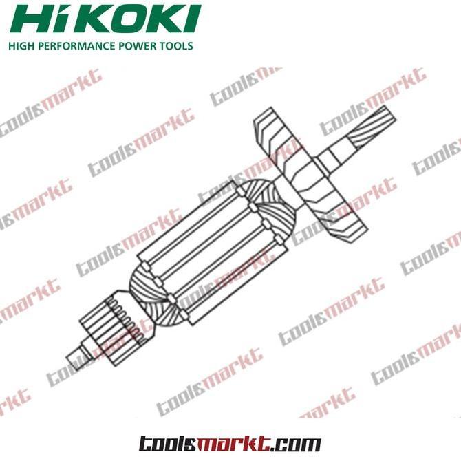 BEBAS ONGKIR - Hitachi Koki Armature D13VH Mesin Bor Listrik Hand Drill D 13VH 360-655E HIKOKI 36065