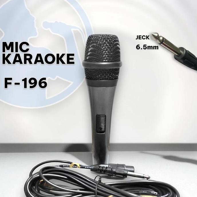 Mic Wireless Fleco F-211 Mic Isi 1 Tanpa Kabel / ( F-333 & F-196 Dengan Kabel ) Professional Microph