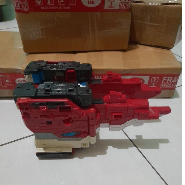 DX megazord cube 10 whale sentai doubutsu bandai