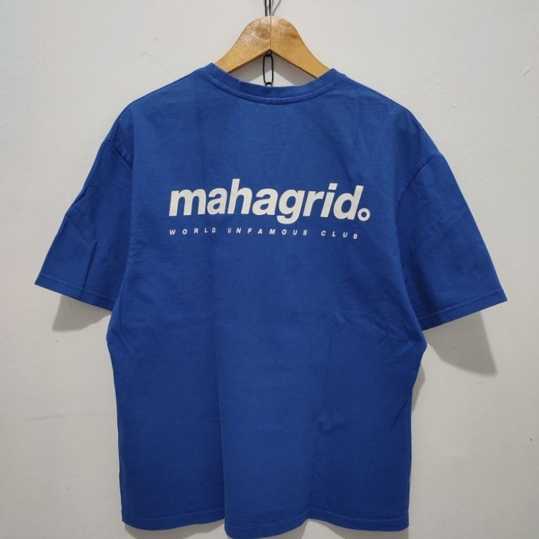 MAHAGRID BLUE T-SHIRT ORIGINAL SECOND