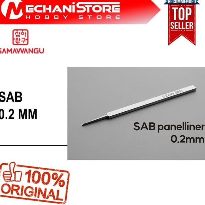 gundam SAB Chisel Panel Liner 0.2mm - Alternatif BMC Chisel Tools Gundam