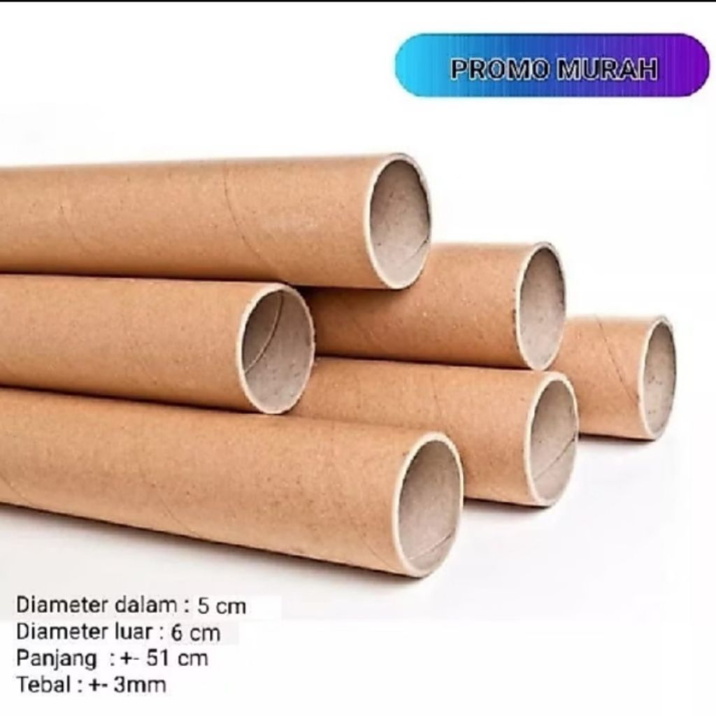 PAPER CORE BEKAS LAYAK PAKAI / PAPER TUBE / SELONGSONG PACKING / PACKING TABUNG / KARTON BULAT