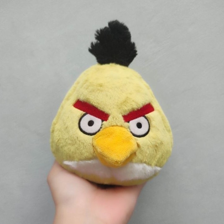 Boneka angry birds chuck original Angry Birds