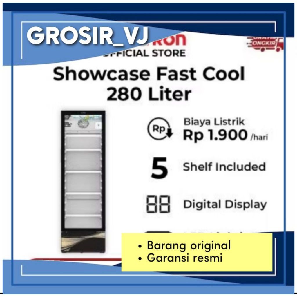 Showcase polytron 5 rak /polytron scn 287