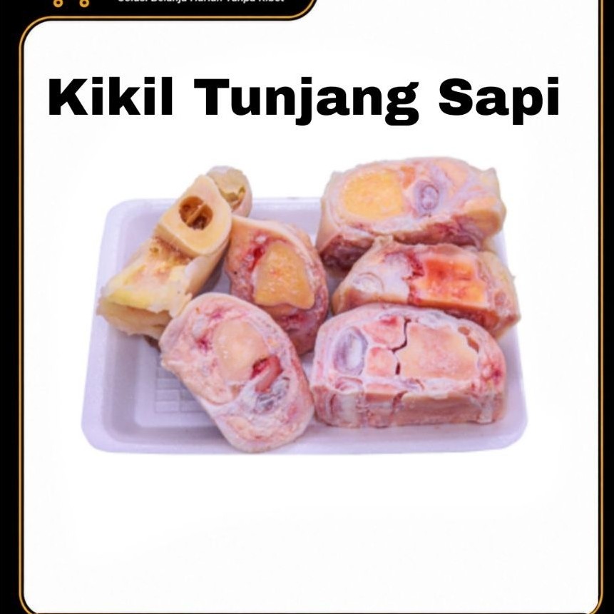 Tunjang Kikil Sapi 1kg | Tunjang Potong | Kikil Sapi Segar Frozen