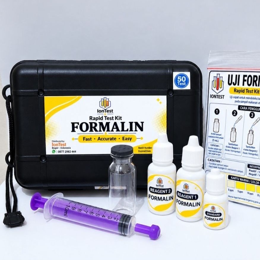 Test Kit Formalin / Formaldehyde | IonTest