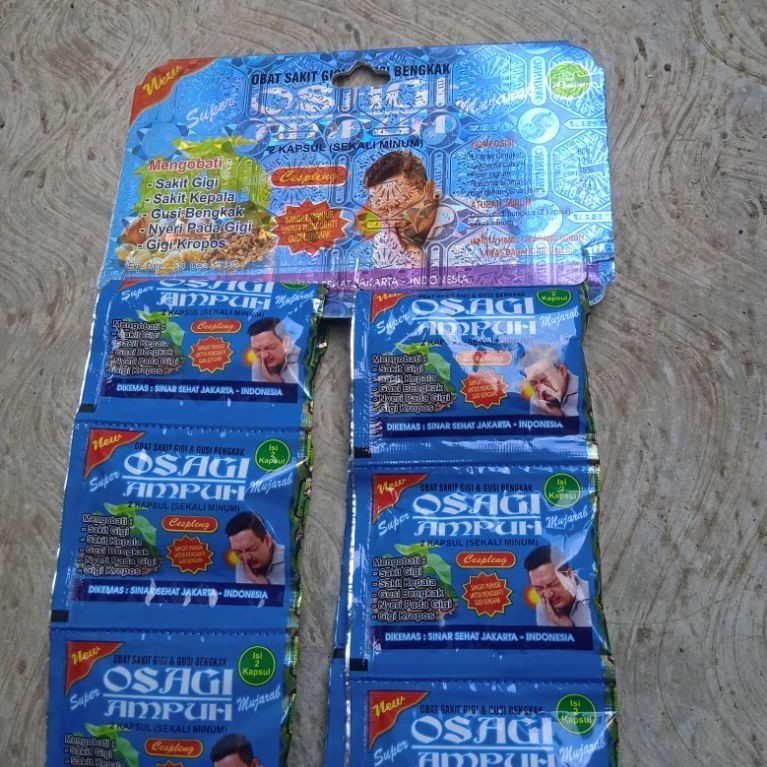 Osagi Ampuh Obat Sakit Gigi & Gusi Bengkak
