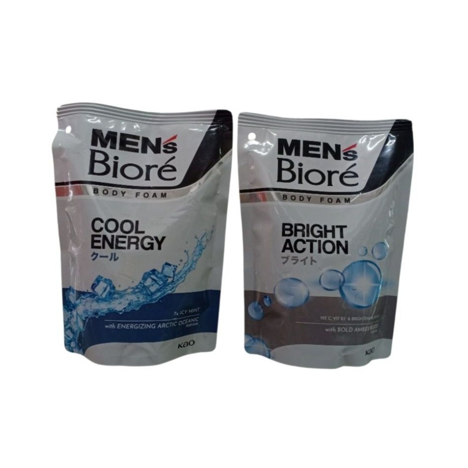 Men Men's Biore Body Foam 250ml Refill Pouch
