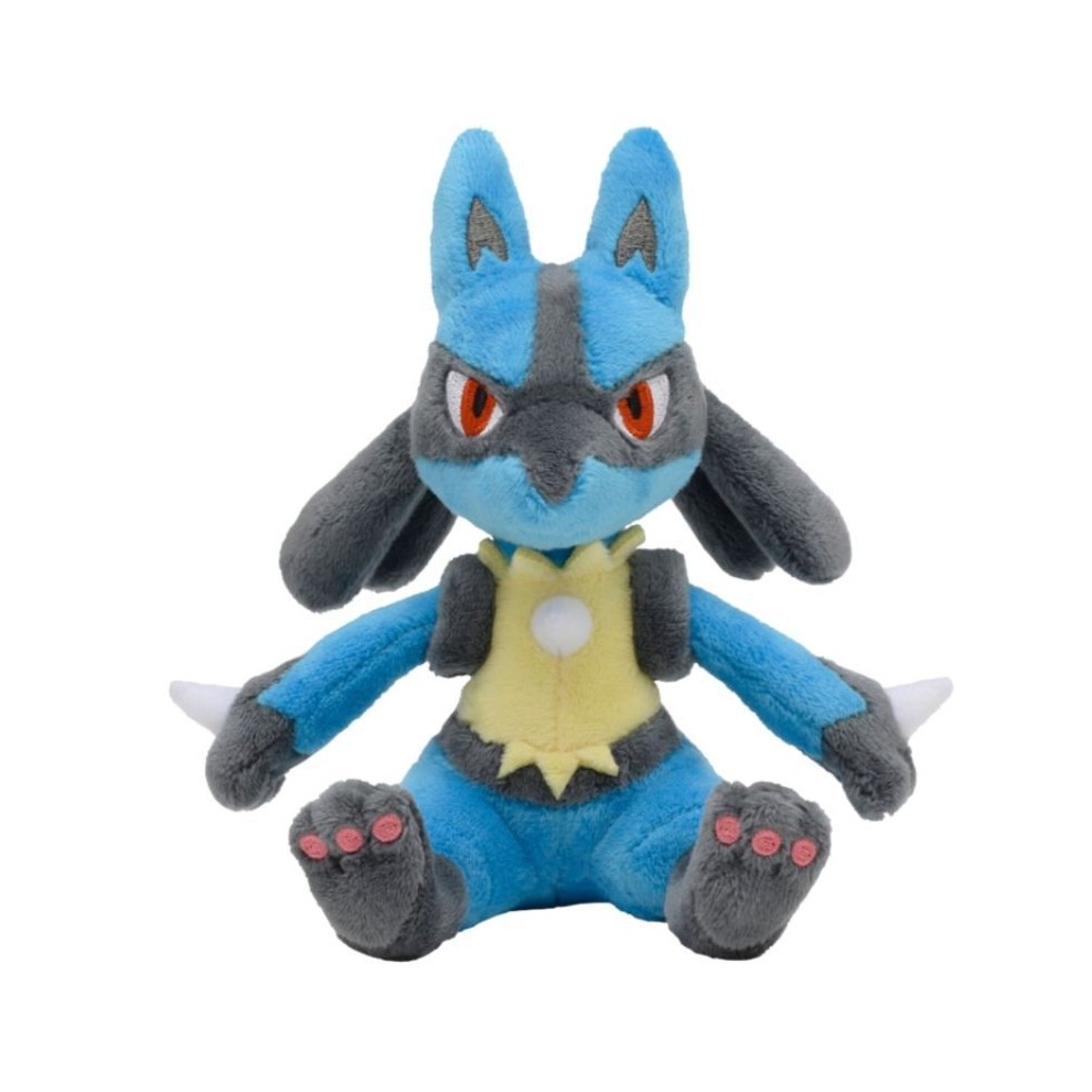 Boneka Pokemon Pokefit Lucario Original Pokemon Center Plush