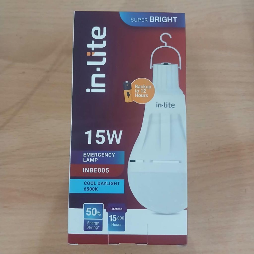 LAMPU EMERGENCY INLITE 15 WATT