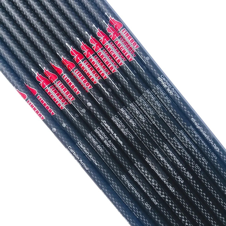 Shaft arrow Linkboy archery 100% pure carbon 3K