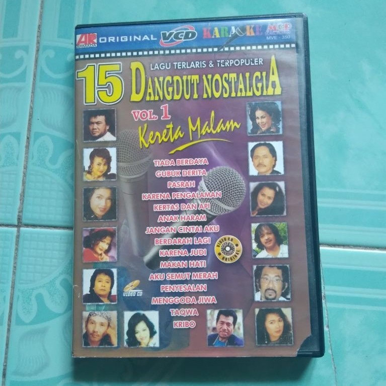 Vcd 15 Dangdut Nostalgia Vol 1
