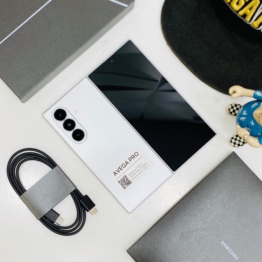 SECOND SAMSUNG FOLD 7 256 GB SILVER SHADOW GARANSI RESMI