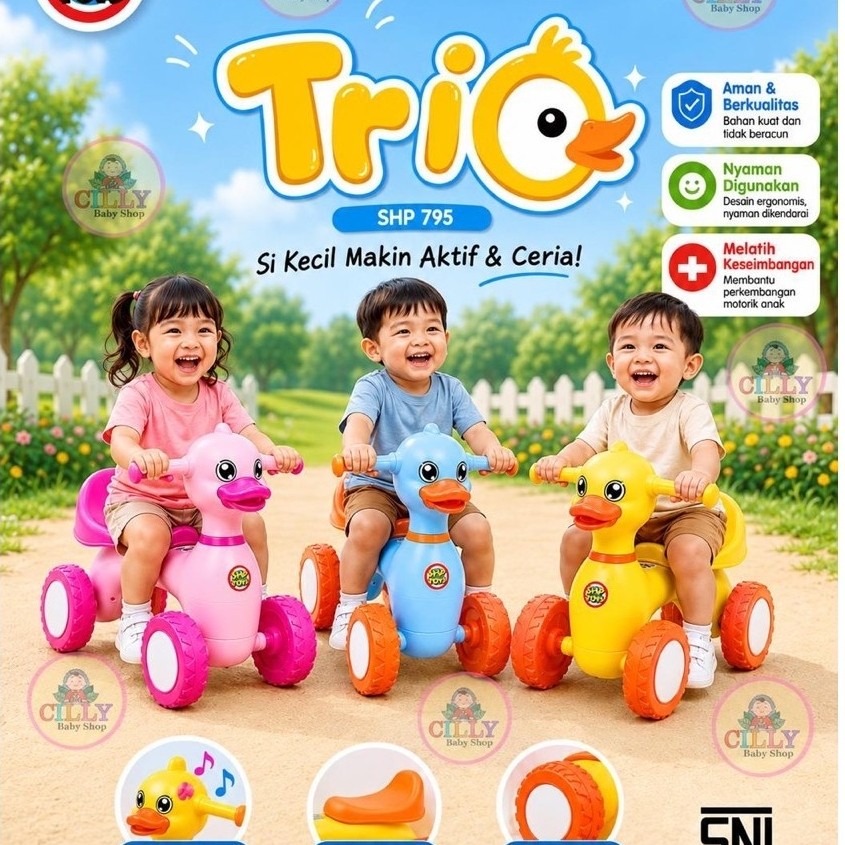 RIDE ON EXOTIC SHP GIFFY 796 SHP796 SHP795 ATLAS 793 SHP793 ET2148 ET 2148 BEAR  Balance Bike  Seped