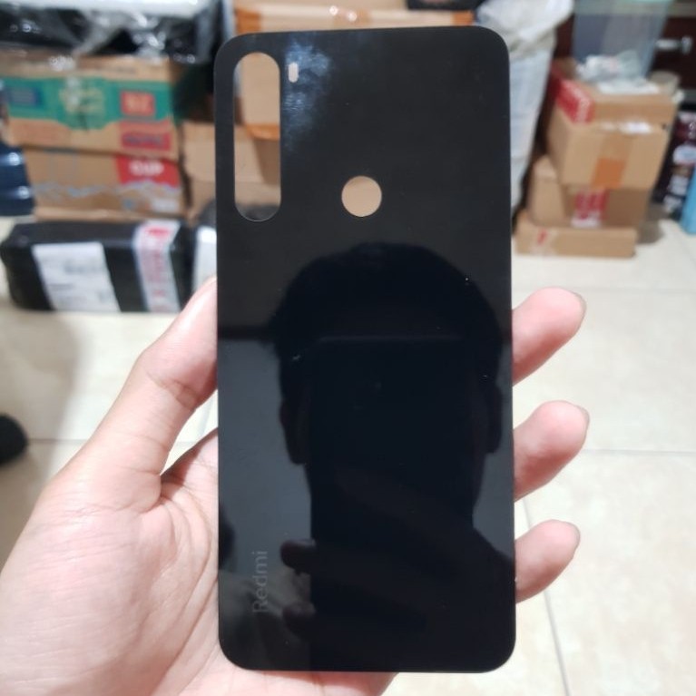BACKDOOR REDMI NOTE 8 BLACK BEKAS MULUS