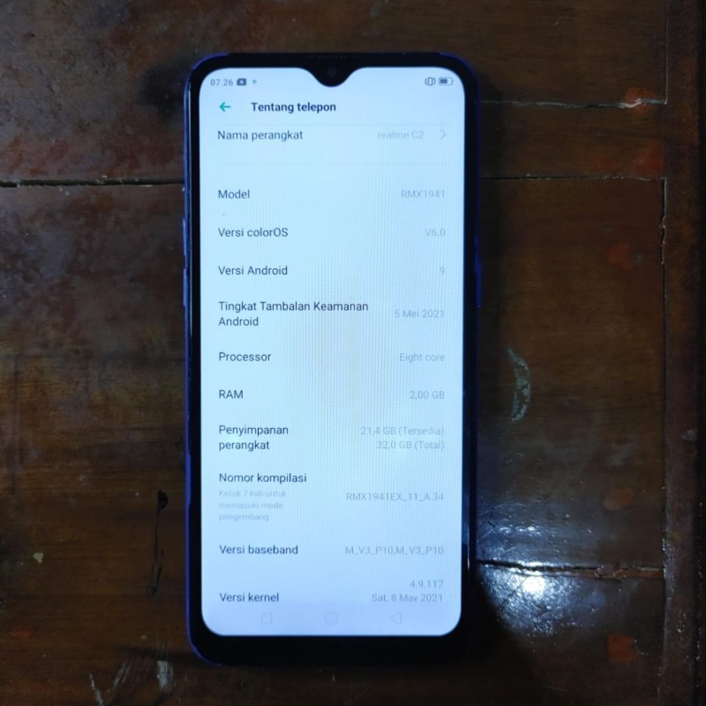 Realme C2 2/32 Second