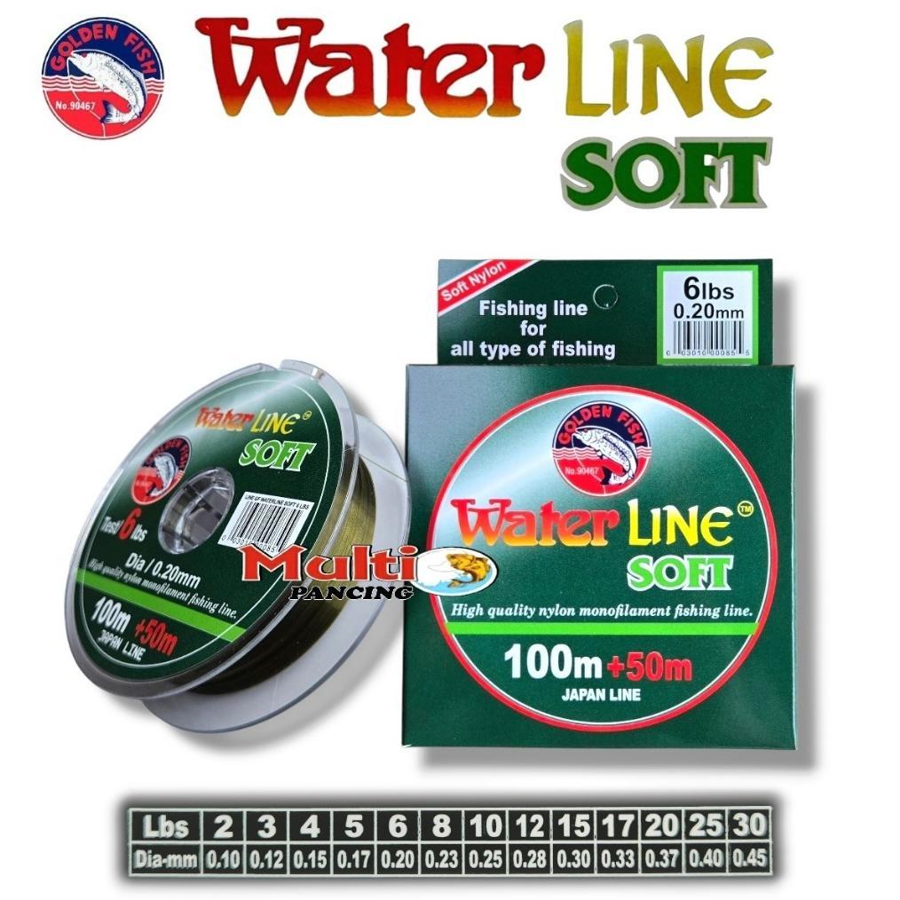 Senar Pancing Goldenfish Waterline Soft Nylon Lembut