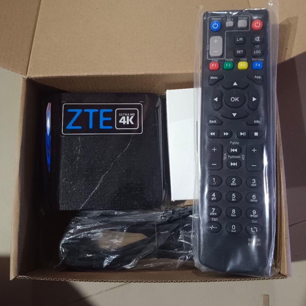 Set TV Box androidbox ZTE Ultra HD 4K full root + apk