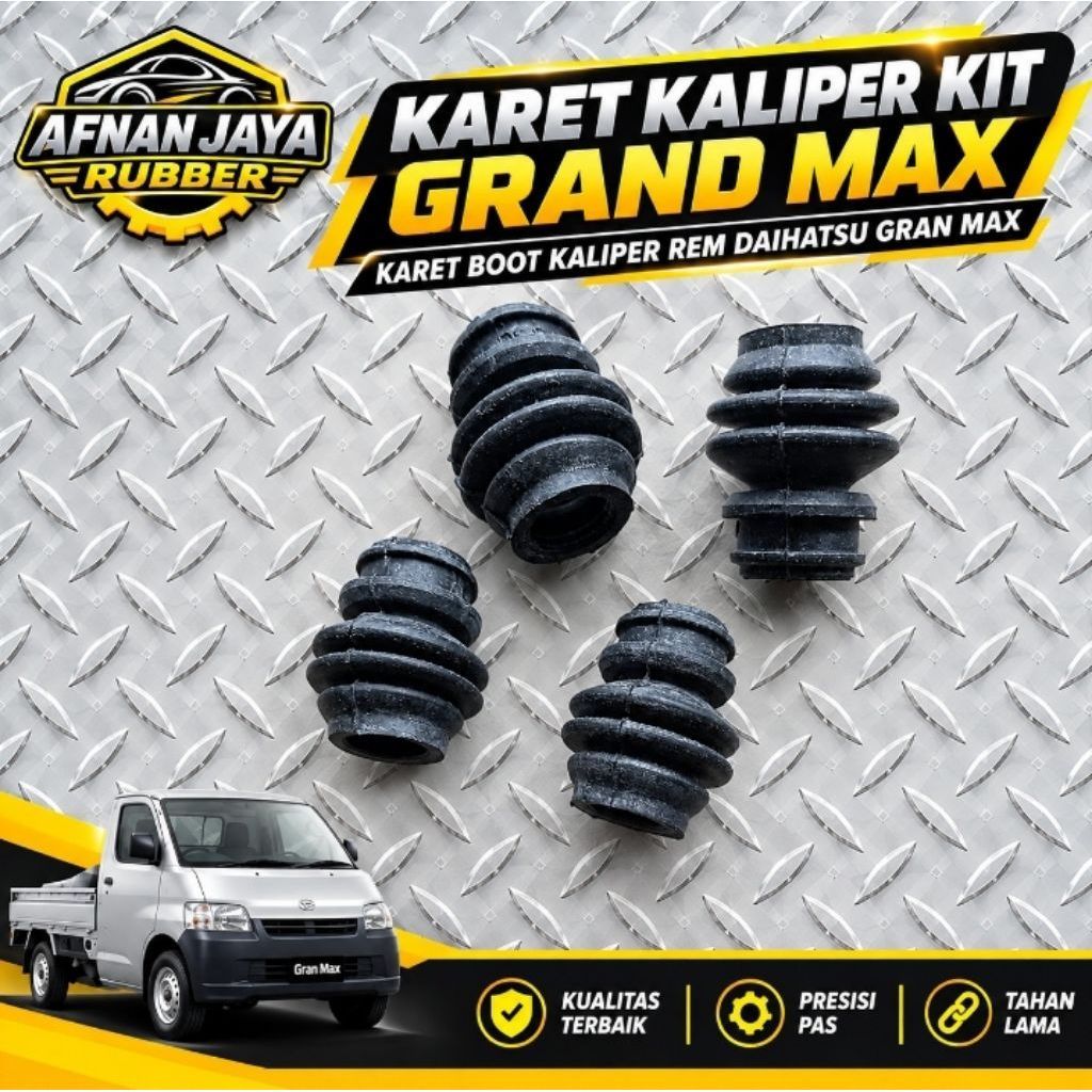 Karet Kaliper Kit Grand Max | Karet Boot Kaliper Rem Daihatsu Gran Max | Rubber Caliper
