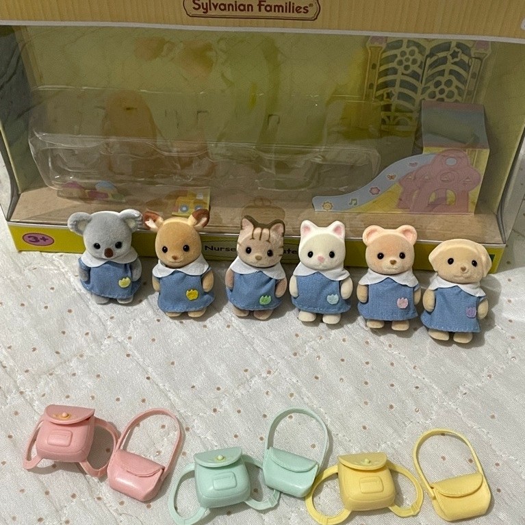 sylvanian families nursery playmates (unsealed)
