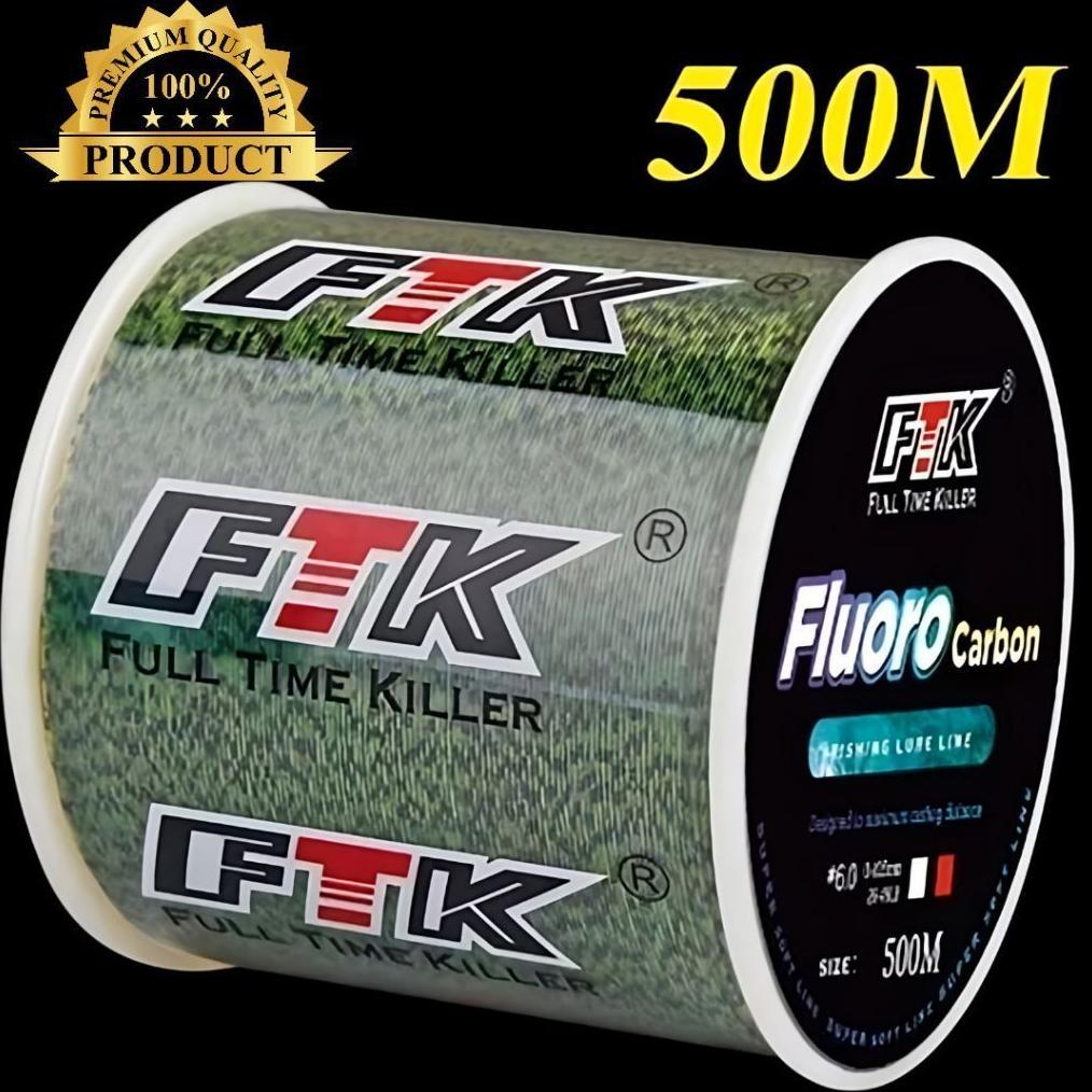 Senar Kamuflase/Senar Bunglon FTK Fluorocarbon 500m(Original)