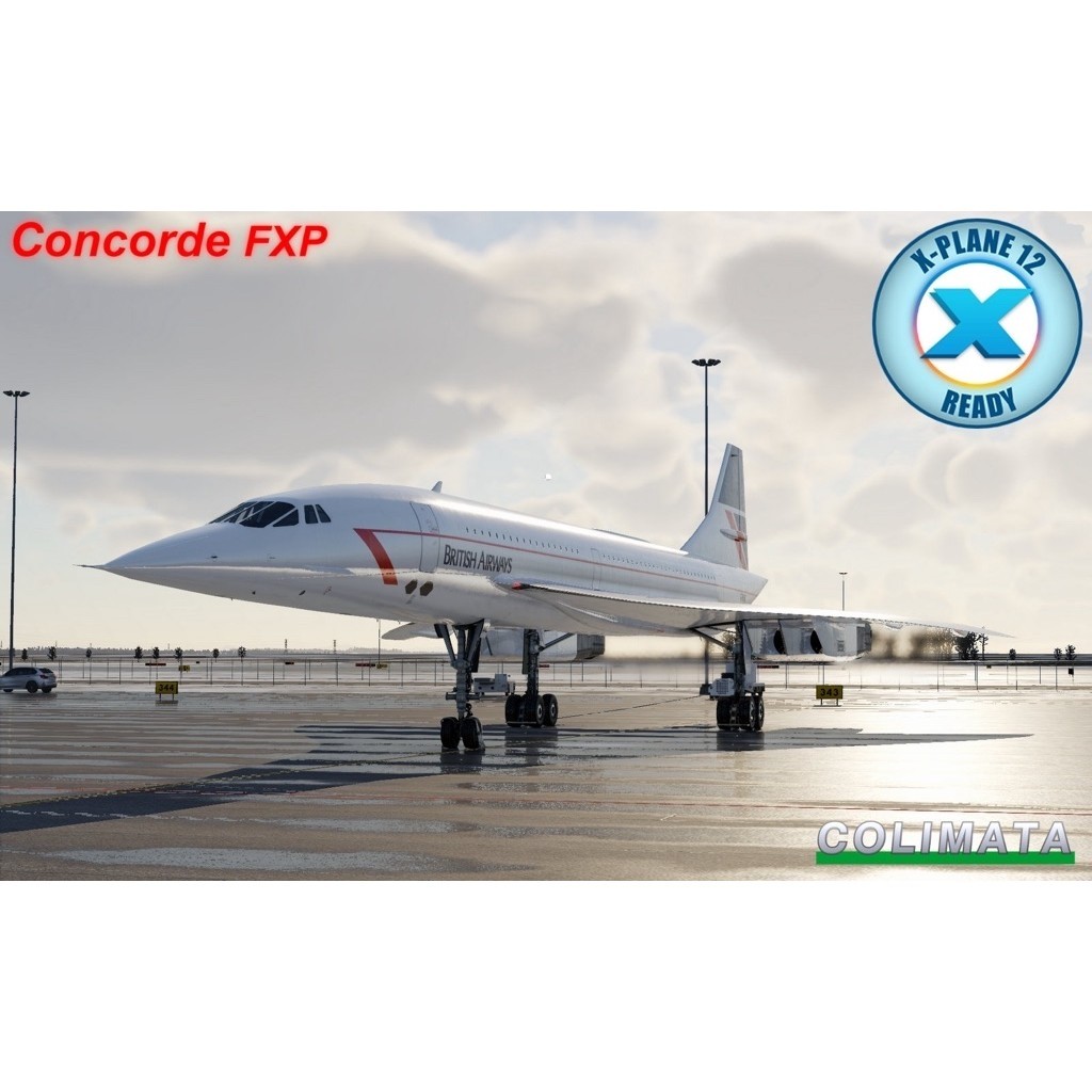 X-Plane11 / X-Plane12 | - Concorde FXP Colimata