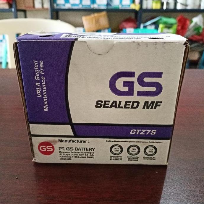 Aki Sepeda Motor /GS MF GTZ7S Astra Otoparts / CBR 150/ GS GTZ-7S