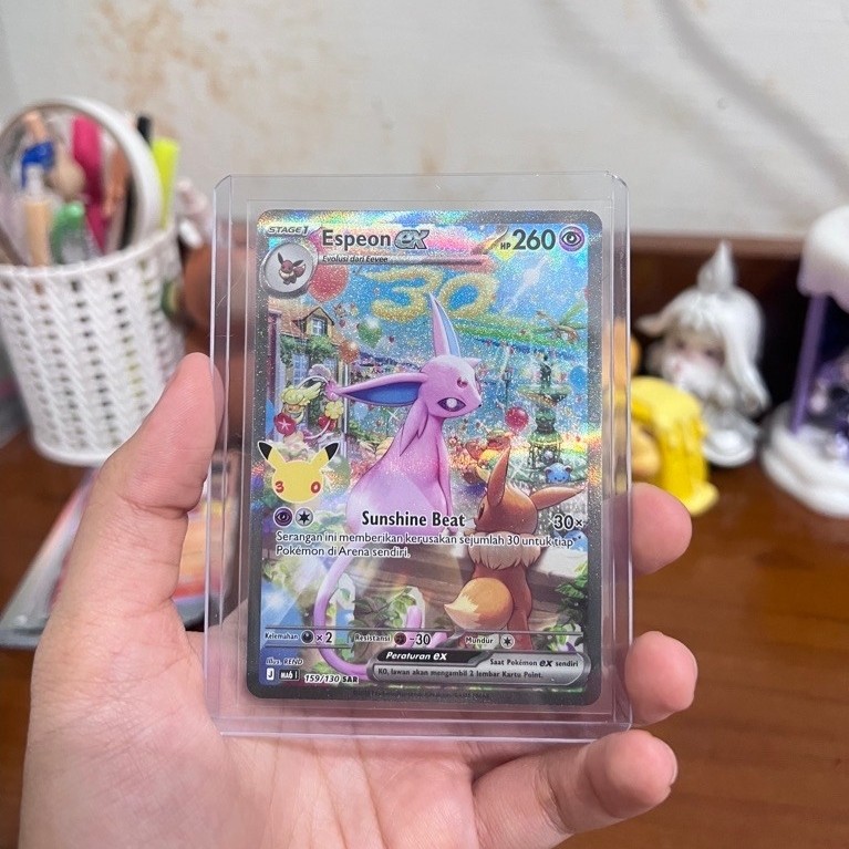 POKEMON TCG 30TH ANNIVERSARY MA6 Espeon SAR 159/130