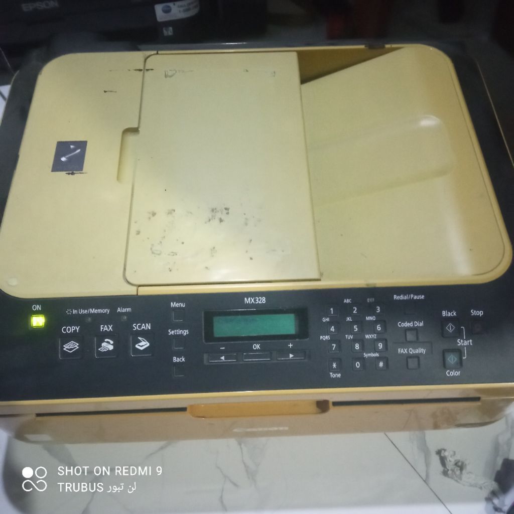 printer Canon mx328 kosongan