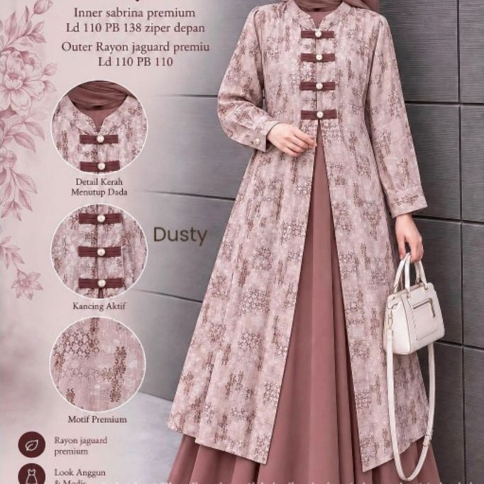 RESTOK BISA COD)) GAMIS NALA// JESSY // LEA // JANETA/  // ARSENA SET   // HALISA  // HAURA  ORIGINA