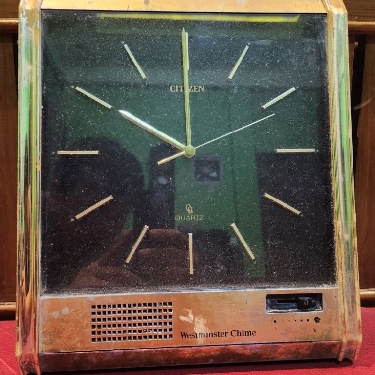 Jam dinding Citizen melodi westminster chime made in Japan
