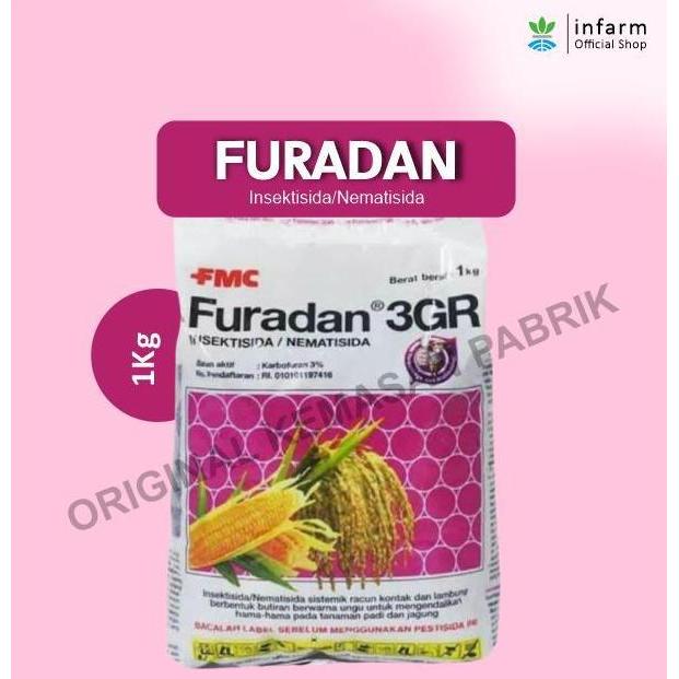 Pilihan - Infarm - Furadan 3Gr 1 Kg Insektisida Pengendali Hama Tanaman Obat Hama Tanaman Padi Obat 