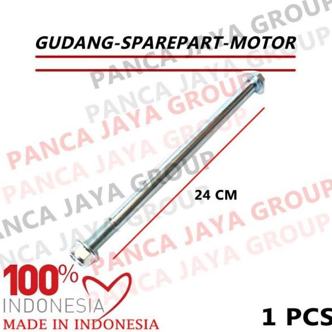 As Bolt Flange Body Tengah-Mesin Rangka Depan Honda Cbr150 Cbr-150 150R Cbr150R Cbr-150-R-Lokal Face