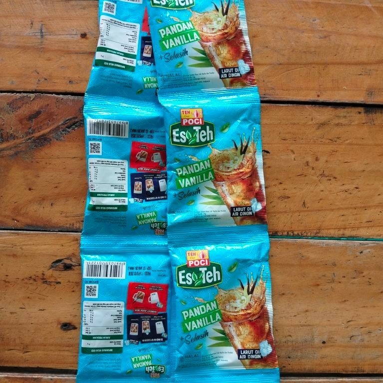 ES TEH POCI PANDAN VANILLA RENTENG (10 PC)