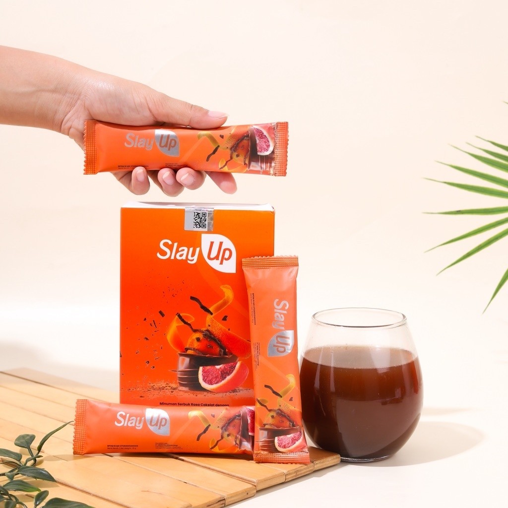 SLAY UP (MINUMAN PELANGSING) BPOM BY MUTE - 1 Box 7 Sachet