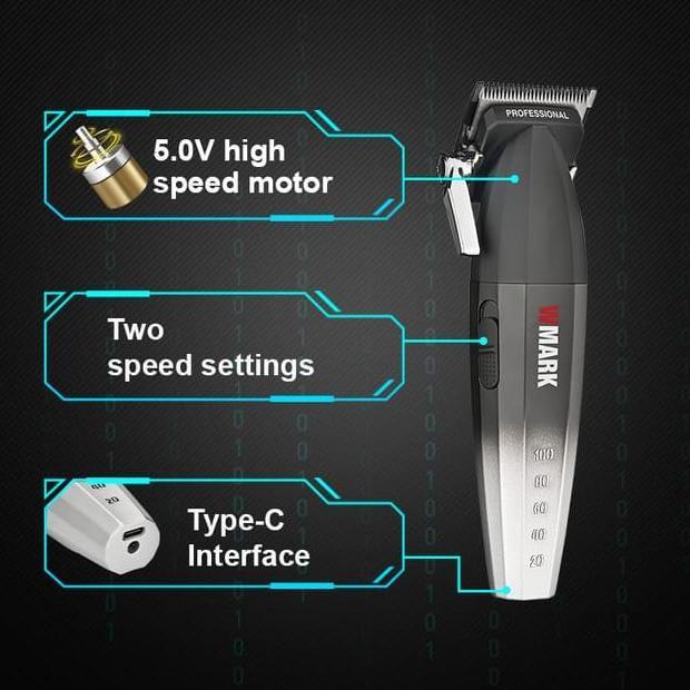 Pilihan - Wmark Ng 2038 Alat Cukur Elektrik Rambut Professional Wmark Ng-2038 High Speed 9000 Rpm 1 