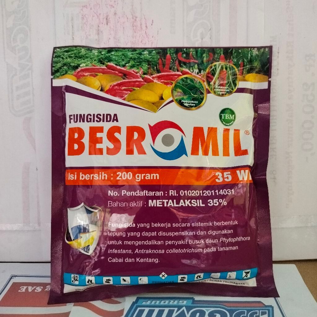 Fungisida Sistemik Besromil 100g, 200g