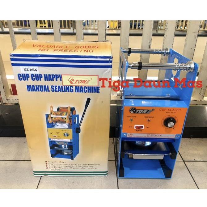 Pilihan - Mesin Cup Sealer Eton Et-D8 Mesin Penyegel Tutup Gelas Eton 8 Oz - 16 Oz Mesin Cup Sealer 