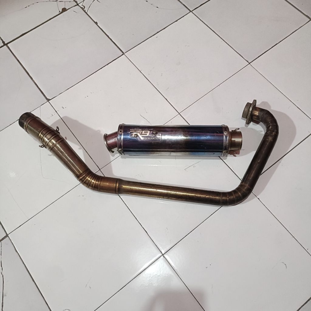 knalpot racing R9 original pnp scorpio