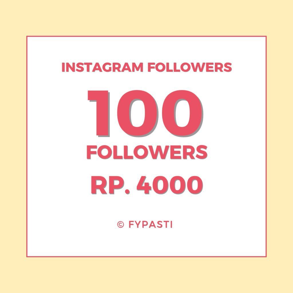 Follower Instagram Aktif Permanen Garansi
