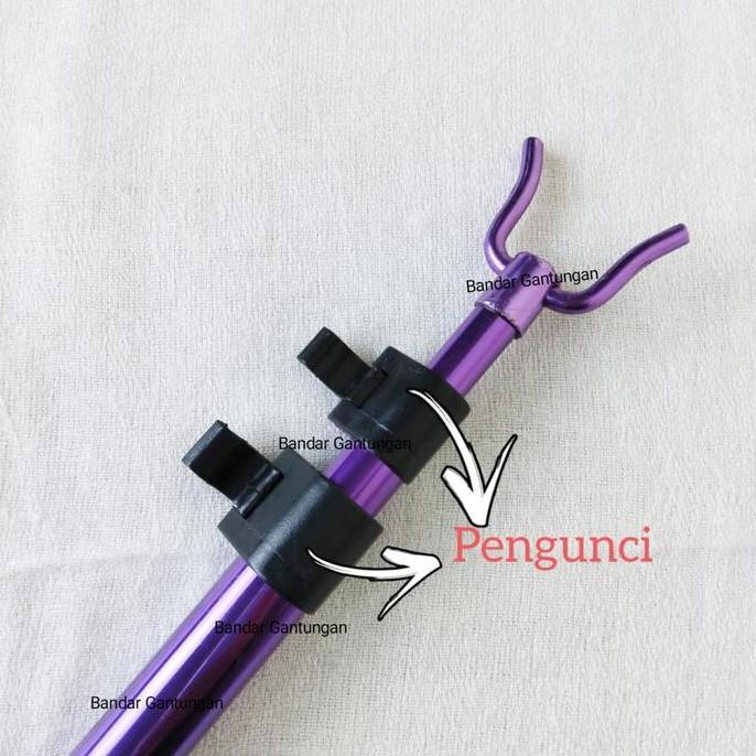 Pagex- Tongkat Sodokan Hanger / Galah Baju / Gantungan Baju / Stik Hanger Plastik