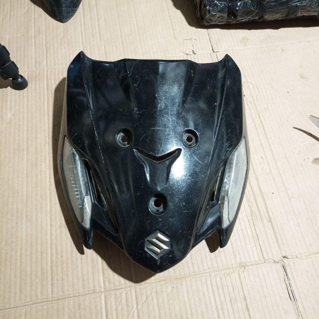 TAMENG DEPAN SMASH TITAN 115 ORIGINAL COPOTAN PANEL DADA DASI DEPAN SMASH TITAN 115