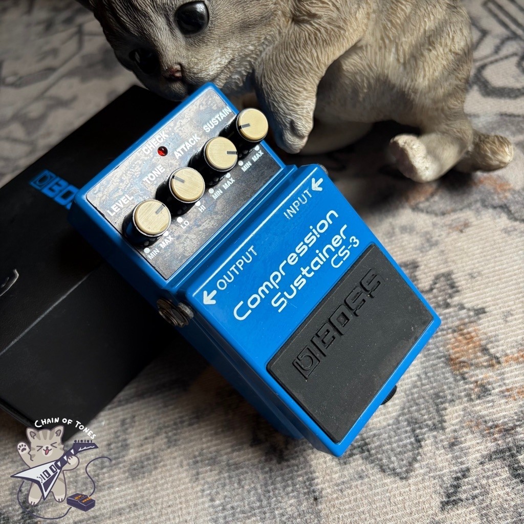 BOSS CS-3 COMPRESSION SUSTAINER PEDAL EFEK GITAR BASS BEKAS SECOND