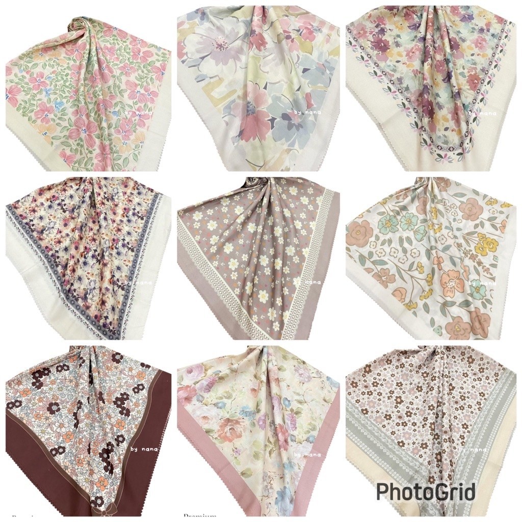 PREMIUM SCARF / SCARF MOTIF / HIJAB MOTIF /  VOAL MOTIF / HIJAB MOTIF PREMIUM / PATTERN SCARF