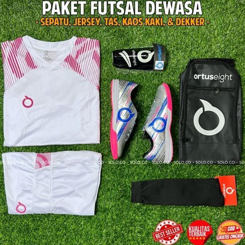 Promo Sepatu Futsal Ortus Catalyst Raiden Fg Lengkap Paket Komplit Sepatu Futsal Ortuseight Terbaru/