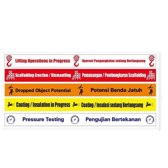 [ZAYE] CUSTOM WARNING CAUTION TAPE UNDERGROUND LABEL BARRIER,BARRICADE POLICE LINE