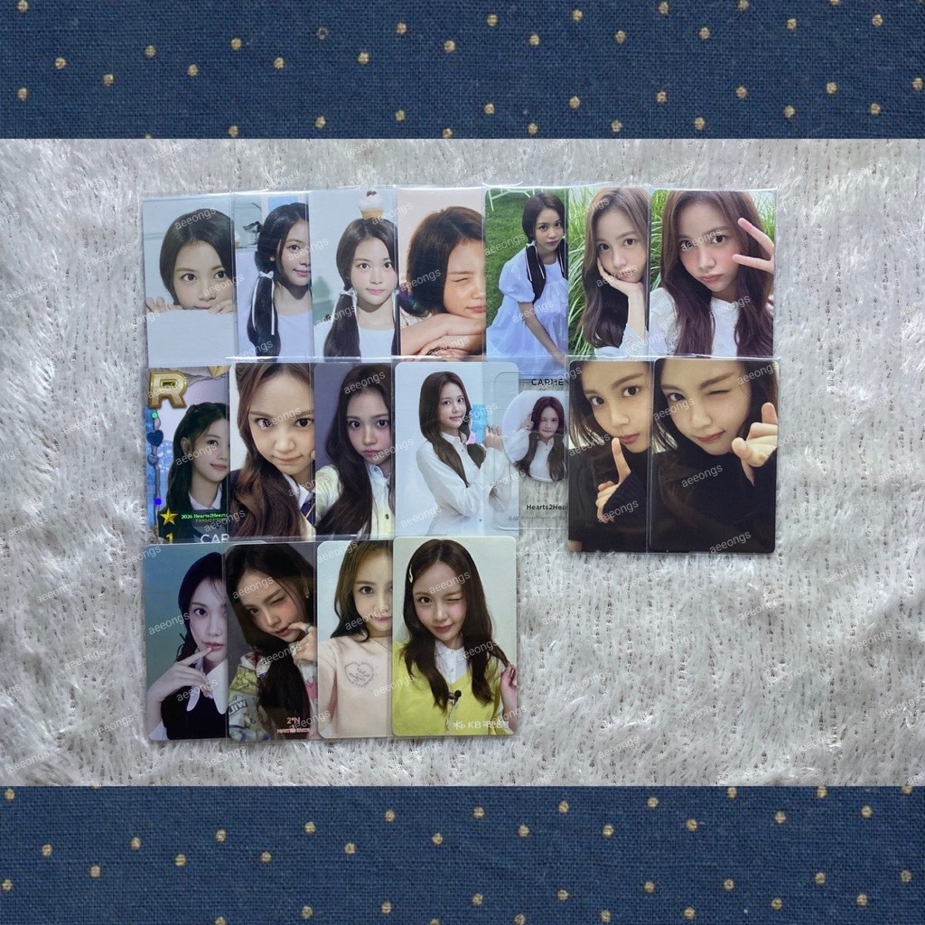 photocard official hearts2hearts carmen season’s greetings hearts2house membership md bday 2025 four
