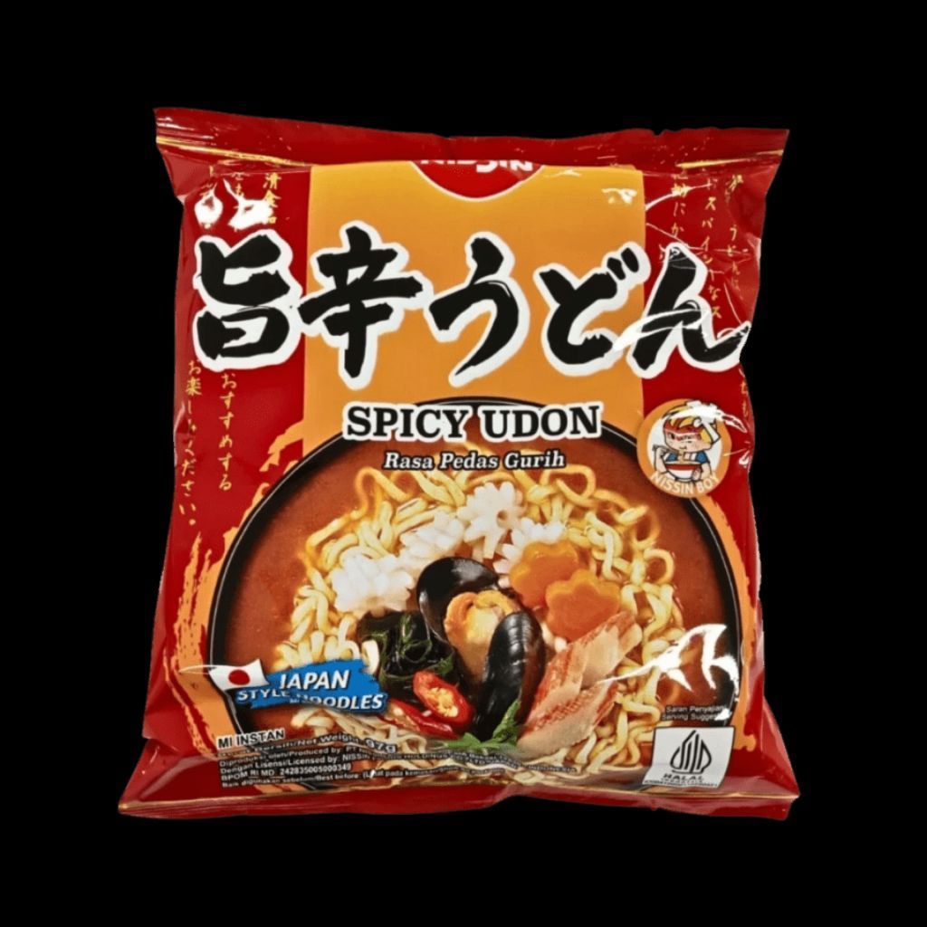 Nissin Spicy Udon Rasa Pedas Gurih Mie Instant