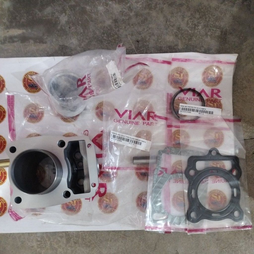 Cylinder Blok , silinder blok Viar 150cc piston set Viar Karya 150cc tipe radiator